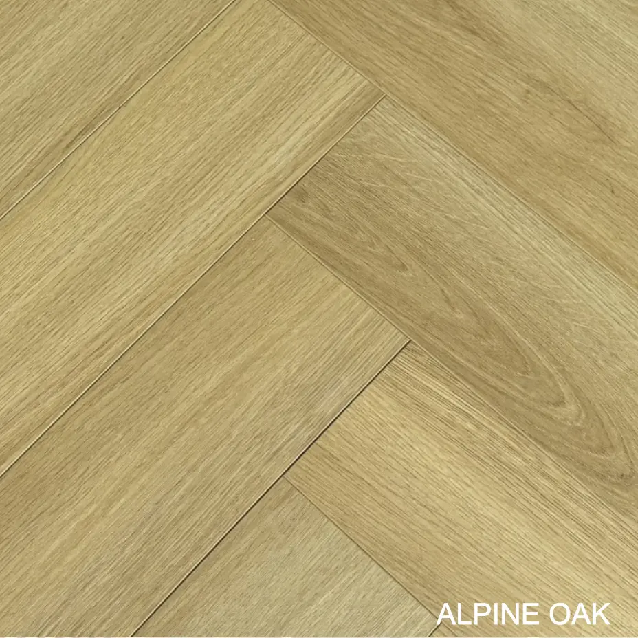 Ламинат Terratex (Терратекс) Alpine OAK, 8 (мм), Английская Ёлочка, Класс 34