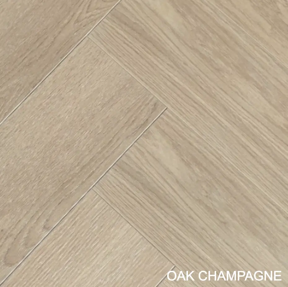 Ламинат Terratex (Терратекс) Champagne OAK, 8 (мм), Английская Ёлочка, Класс 34