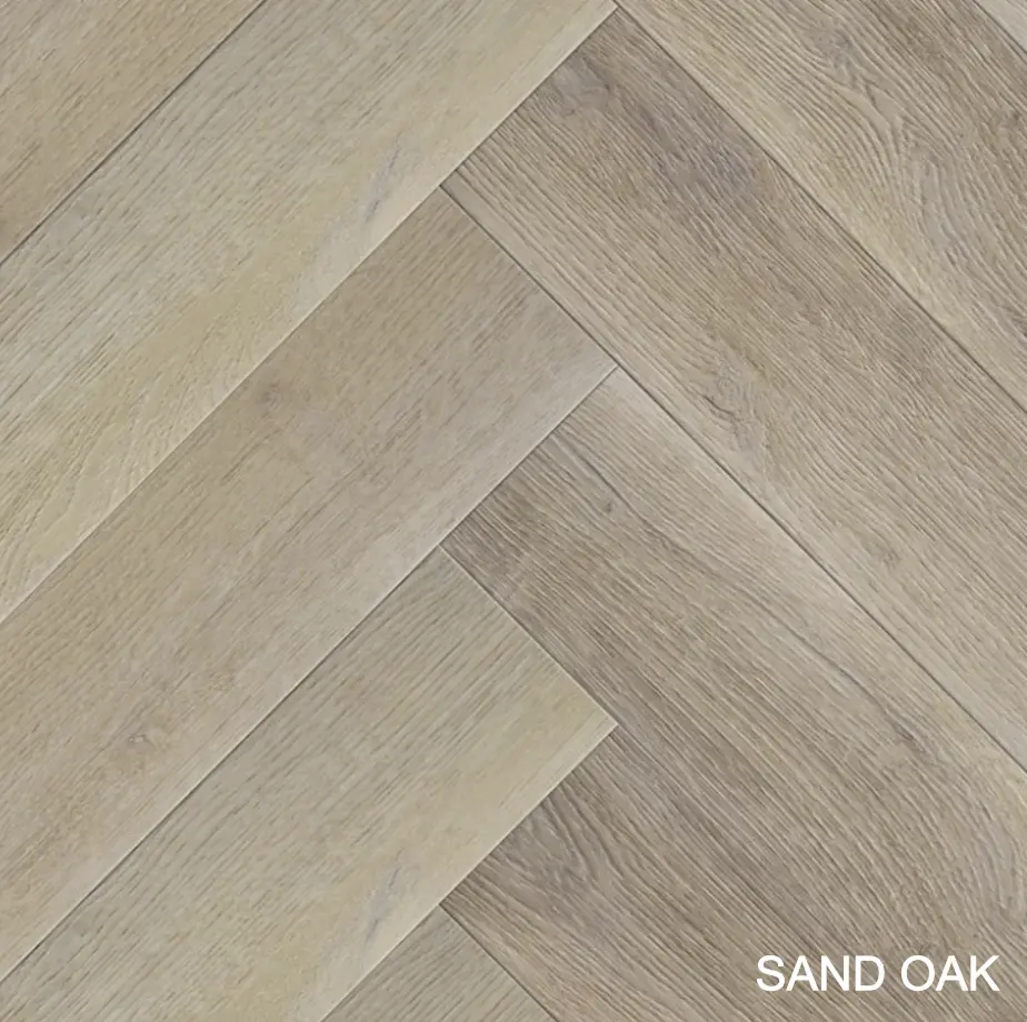 Ламинат Terratex (Терратекс) Sand Oak, 8 (мм), Английская Ёлочка, Класс 34