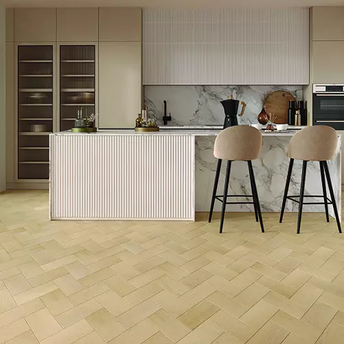 Инженерная паркетная доска Gran Parte (итальянская ёлка) Крема, 110 мм, Прайм-Селект