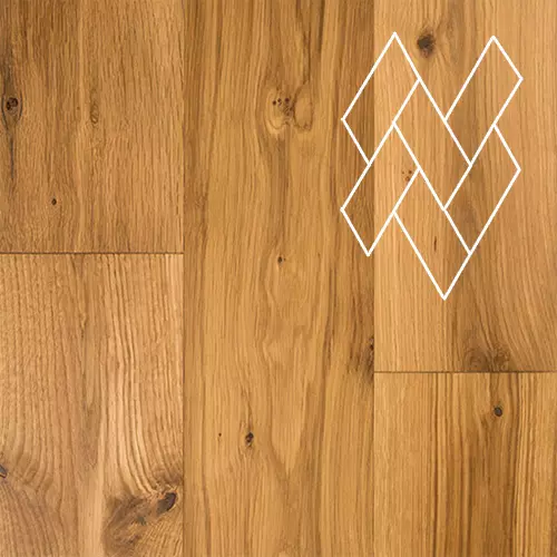 Инженерная паркетная доска Gran Parte (итальянская ёлка) Реальта, 150 мм, Натур-Классик