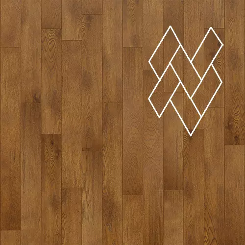 Инженерная паркетная доска Gran Parte (итальянская ёлка) Канелла, 150 мм, Прайм-Селект