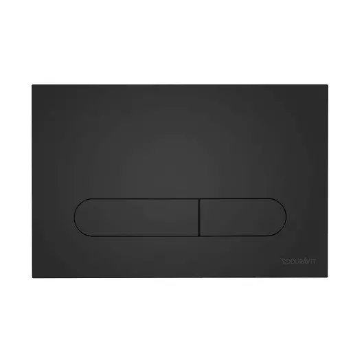 Кнопка смыва Duravit Black matt WD5009031000, пластиковая