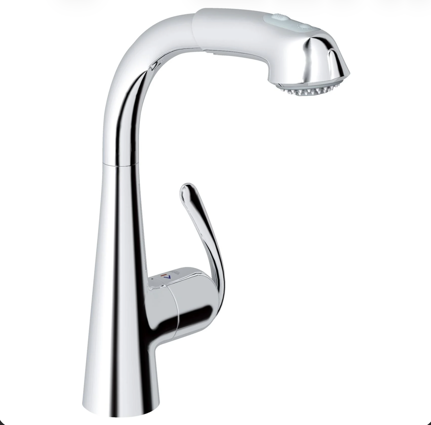 Смеситель для кухни, выдвижной излив, хром Grohe Zedra 32553000