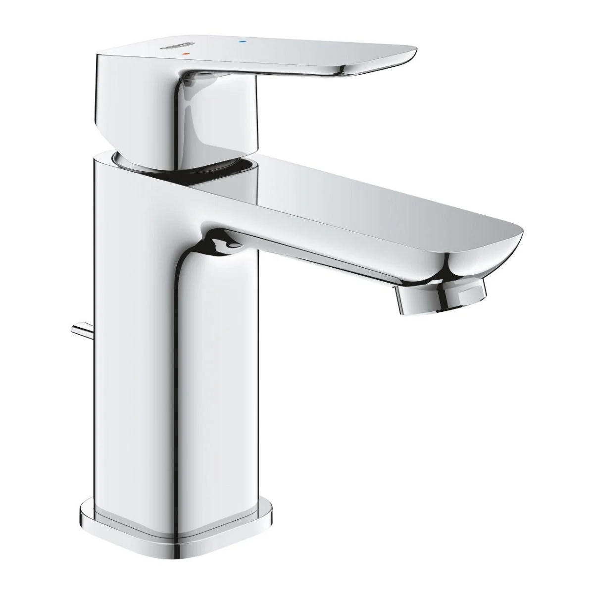 Смеситель для раковины, с донным клапаном, размер S, хром Grohe Cubeo 1016940000