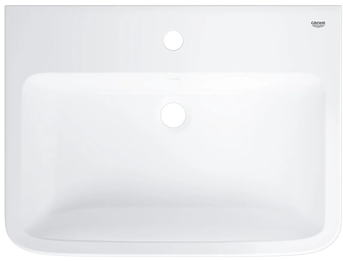 Раковина подвесная 60, с переливом, альпин-белый Grohe BauEdge Ceramic 39808000