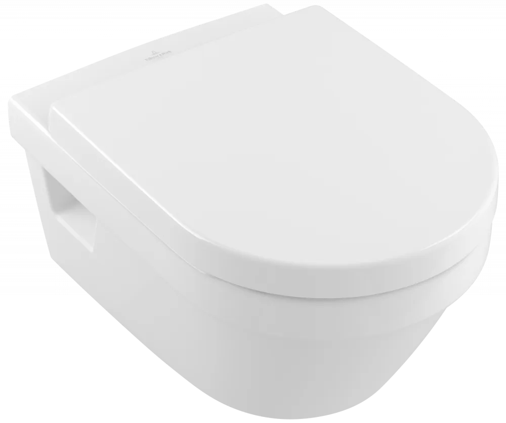 Унитаз подвесной Villeroy & Boch 5684HR01 ARCHITECTURA NEW с отверстием+ сиденье lift