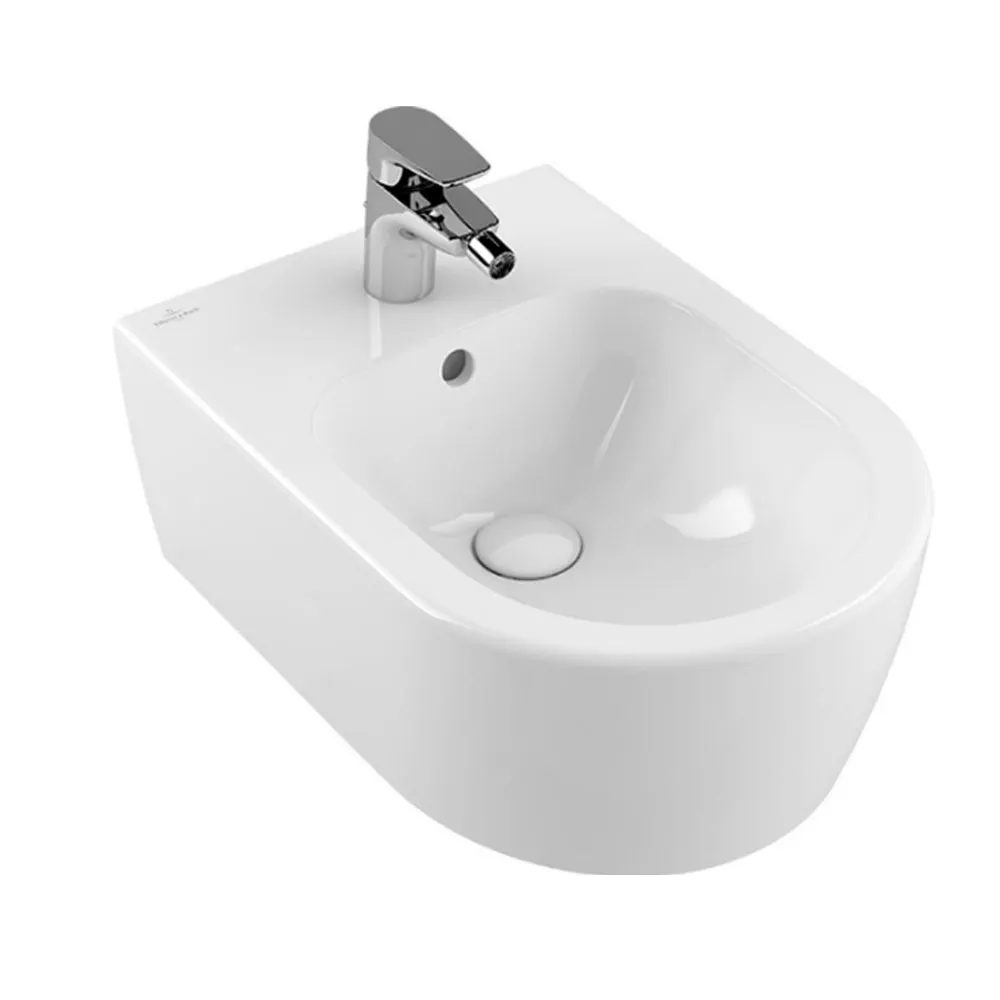 Биде подвесное Villeroy & Boch 54050001 Subway 3.0 375x570 мм, белый