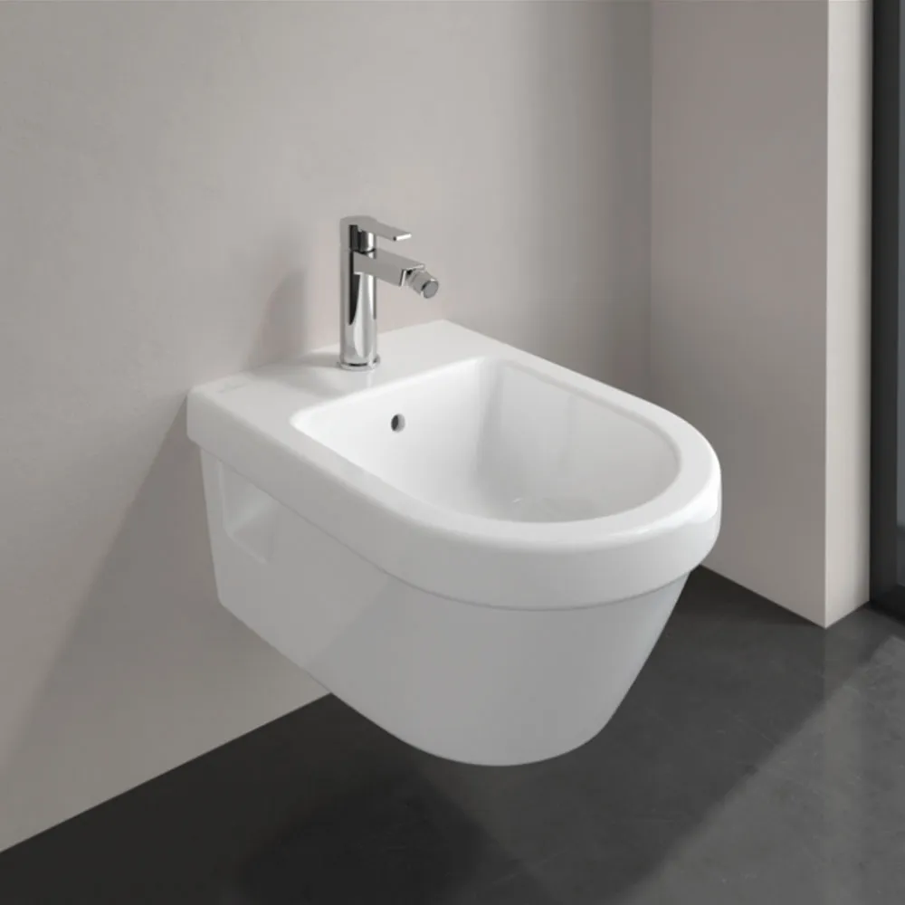 Биде подвесное Villeroy & Boch 54840001 Architectura 370x530 мм, белый