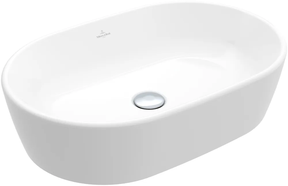 Раковина чаша овальная Villeroy & Boch 5A266101 Architectura 600х400, белая