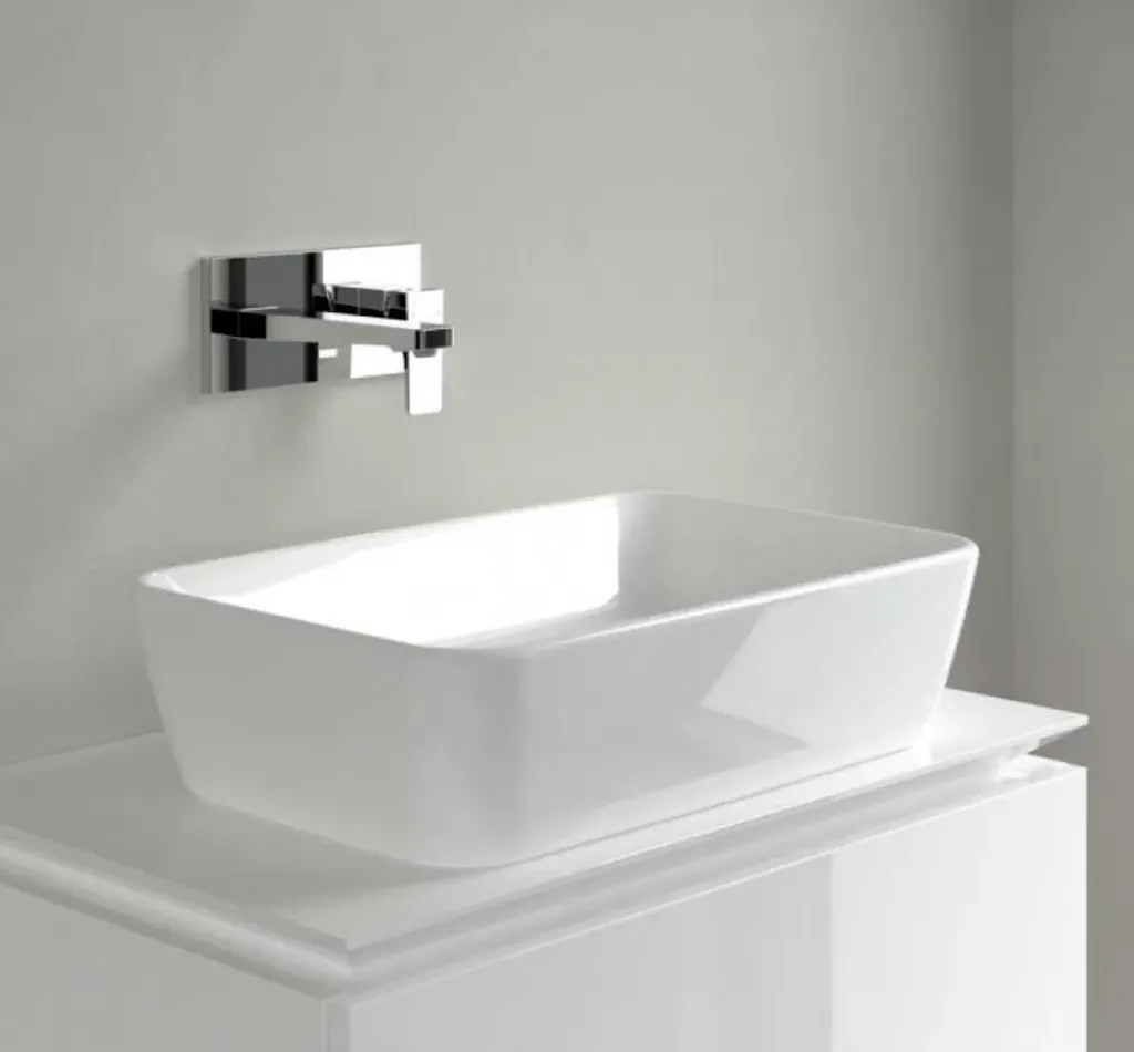 Раковина чаша прямоугольная Villeroy & Boch 5A276101 Architectura 600х405, белая