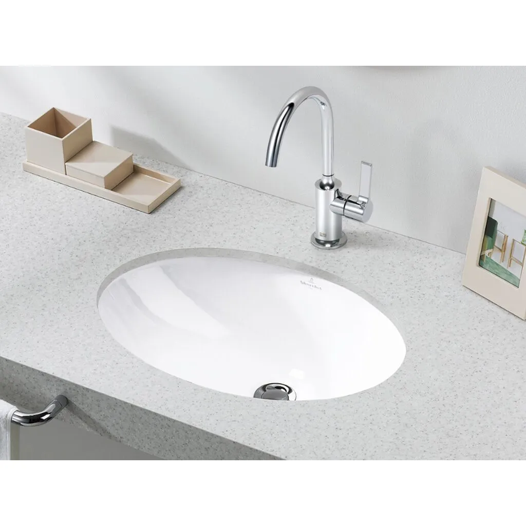 Раковина врезная снизу Villeroy & Boch 61440001 Evana 675x475мм, белая