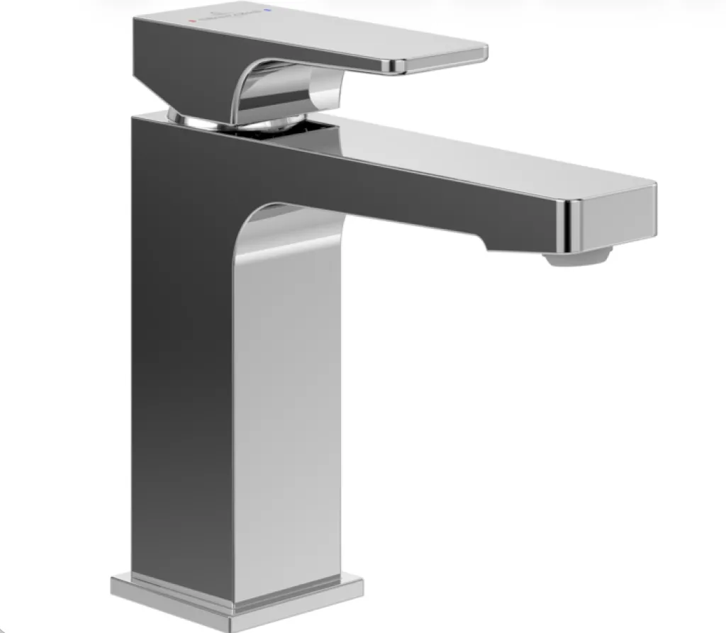 Смеситель для раковины Villeroy & Boch TVW12500100061 Atrchitectura Square 100, хром