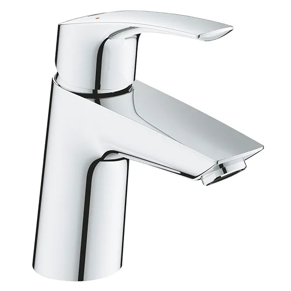 Смеситель для раковины с донным клапаном, размер S, хром, Grohe Eurosmart 23968003