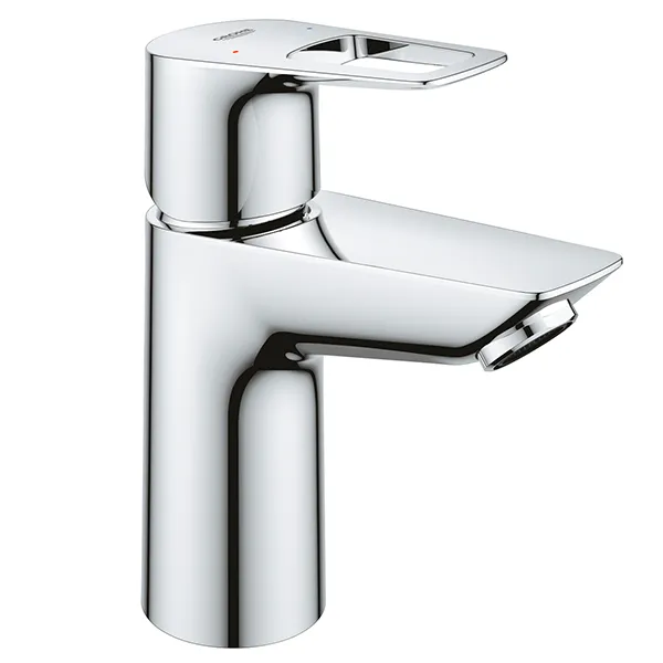 Смеситель для раковины с ограничителем температуры, размер S, хром Grohe BauLoop 23337001