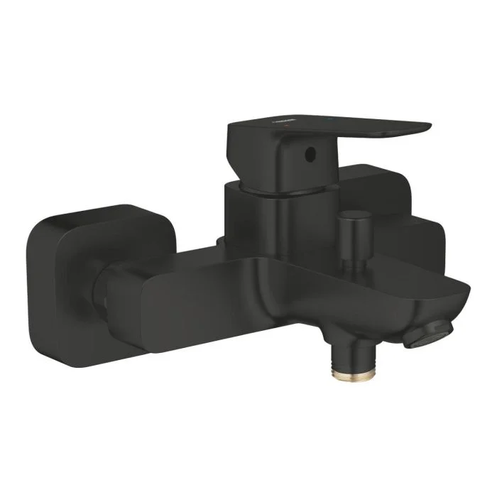 Смеситель для ванны, черный Grohe Cubeo 1018132430