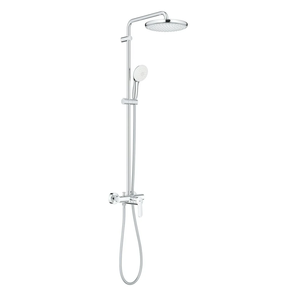 Душевая система с термостатом для ванны, хром Grohe Tempesta 250 Cube 250 Cube 26673001