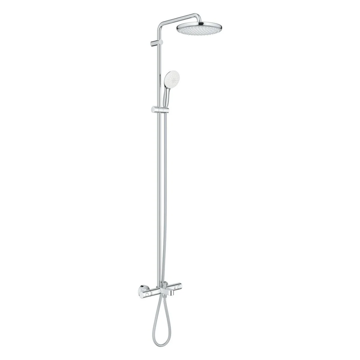 Душевая система с термостатом для ванны, хром Grohe Tempesta System 250 26672001