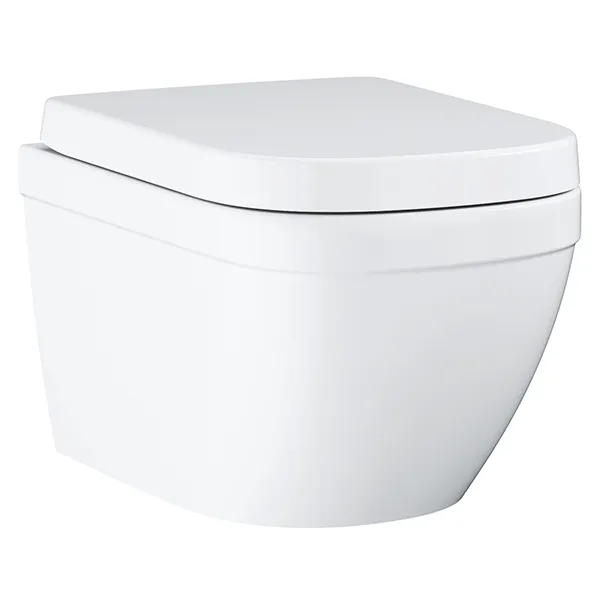 Унитаз подвесной с сиденьем, альпин-белый Grohe Euro Ceramic 39554000