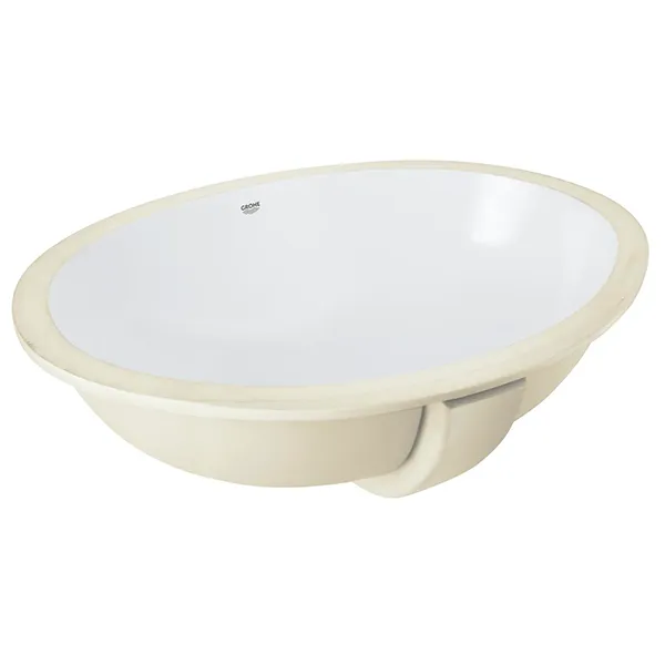 Раковина встраиваемая 55, с переливом, альпин-белый Grohe Bau Ceramic 39423000