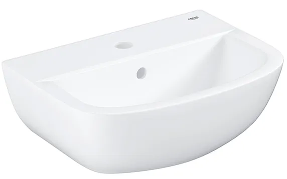 Мини-раковина настенная 45, без крепежей, альпин-белый Grohe Bau Ceramic 39424000