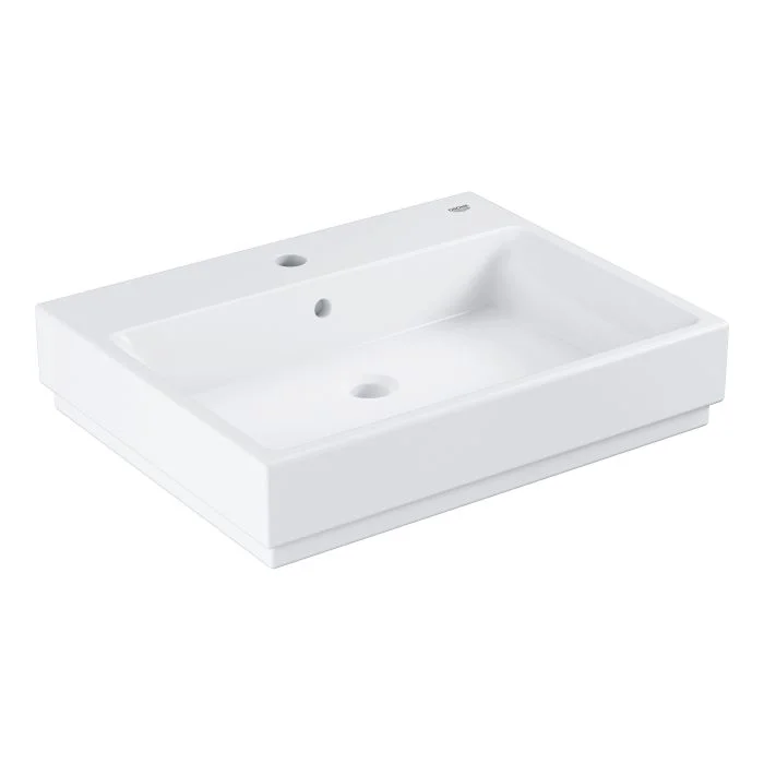 Раковина накладная 60, с переливом, альпин-белый Grohe Cube Ceramic 3947700H