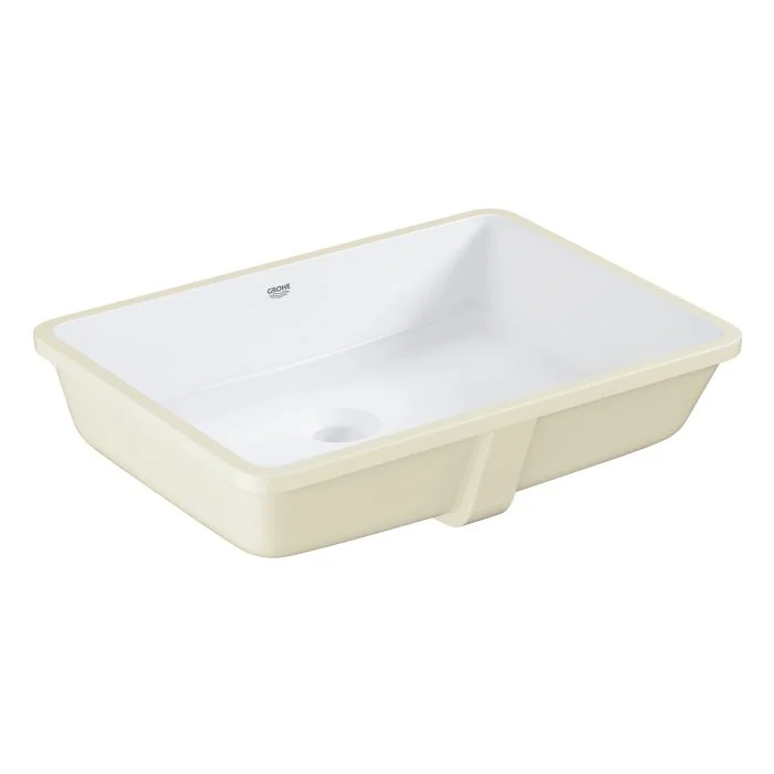 Раковина встраиваемая 50, с переливом, альпин-белый Grohe Cube Ceramic 3948000H