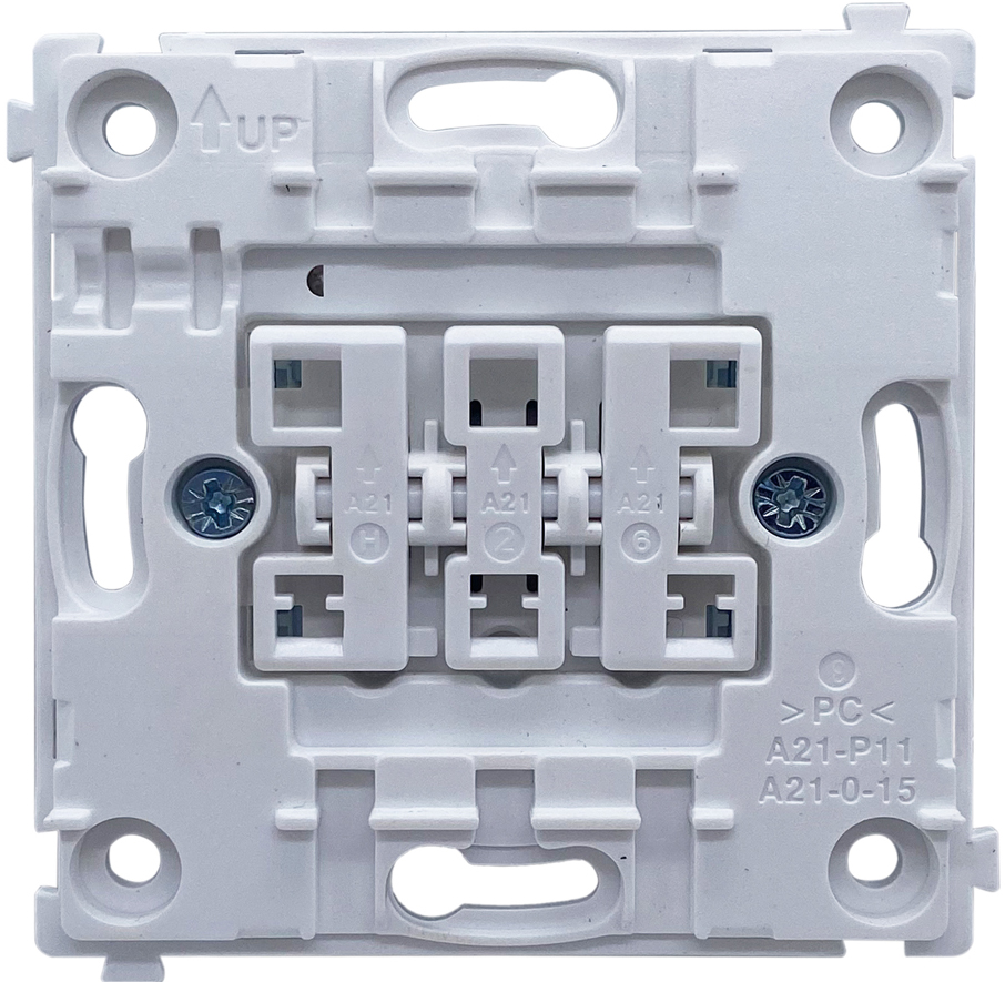 Donel R98 DA03103 механизм выключателя В3 (простого) с подсветкой, 10 A 250 В~, серия DA