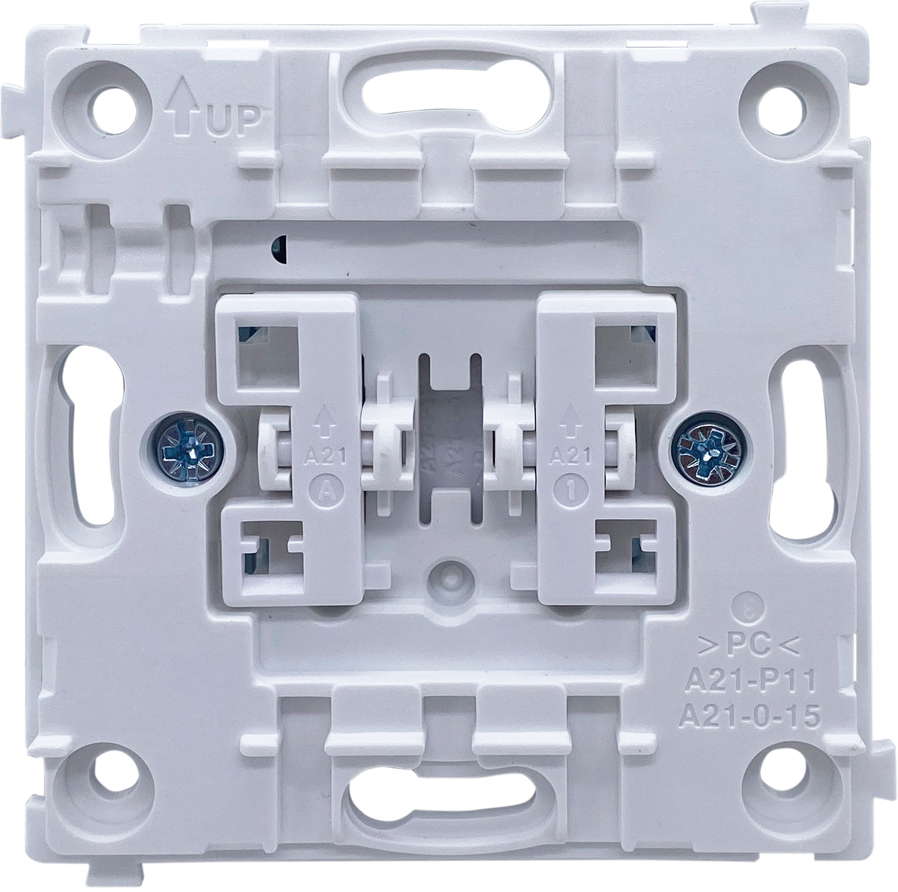 Donel R98 DA03108 механизм выключателя В2 с 2-х мест (проходного) с подсветкой, 10 A 250 В~, серия DA
