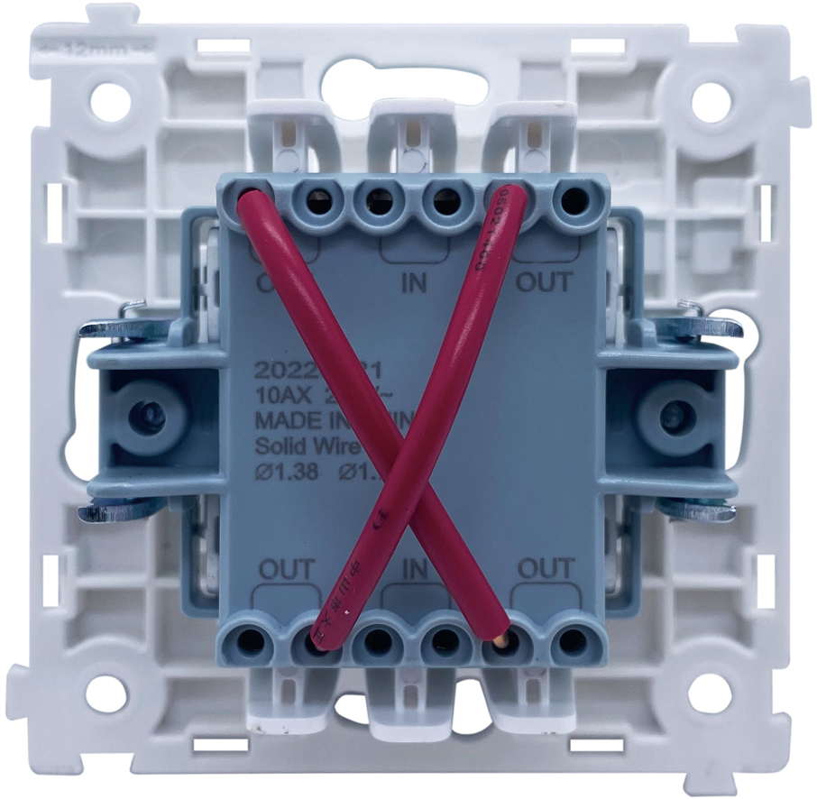 Donel R98 DA10700 механизм выключателя В1 с 3-х мест (перекрёстного), 10 A 250 В~, серия DA