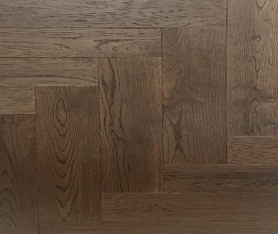 Инженерная доска GreatWoodFloor Engeneered Herringbone AZ-HB12 Oak Cocoa 600*125*15/3 мм(1.2), английская елка
