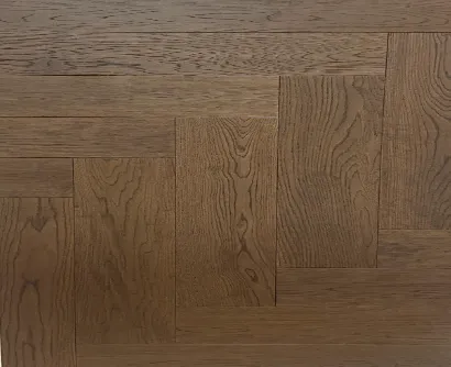 Инженерная доска GreatWoodFloor Engeneered Herringbone AZ-HB13 Oak Pebble 600*125*15/3 мм(1.2), английская елка