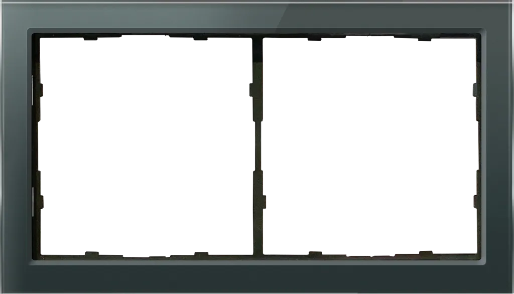 Donel DA212GLE R98 Glass рамка двойная стекло Изумруд, серия DA