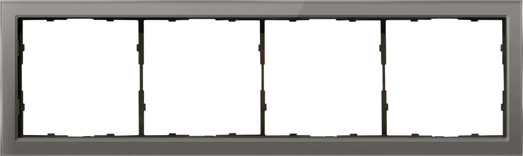 Donel DA214GLS R98 Glass рамка 4-я стекло цвета Сталь, серия DA