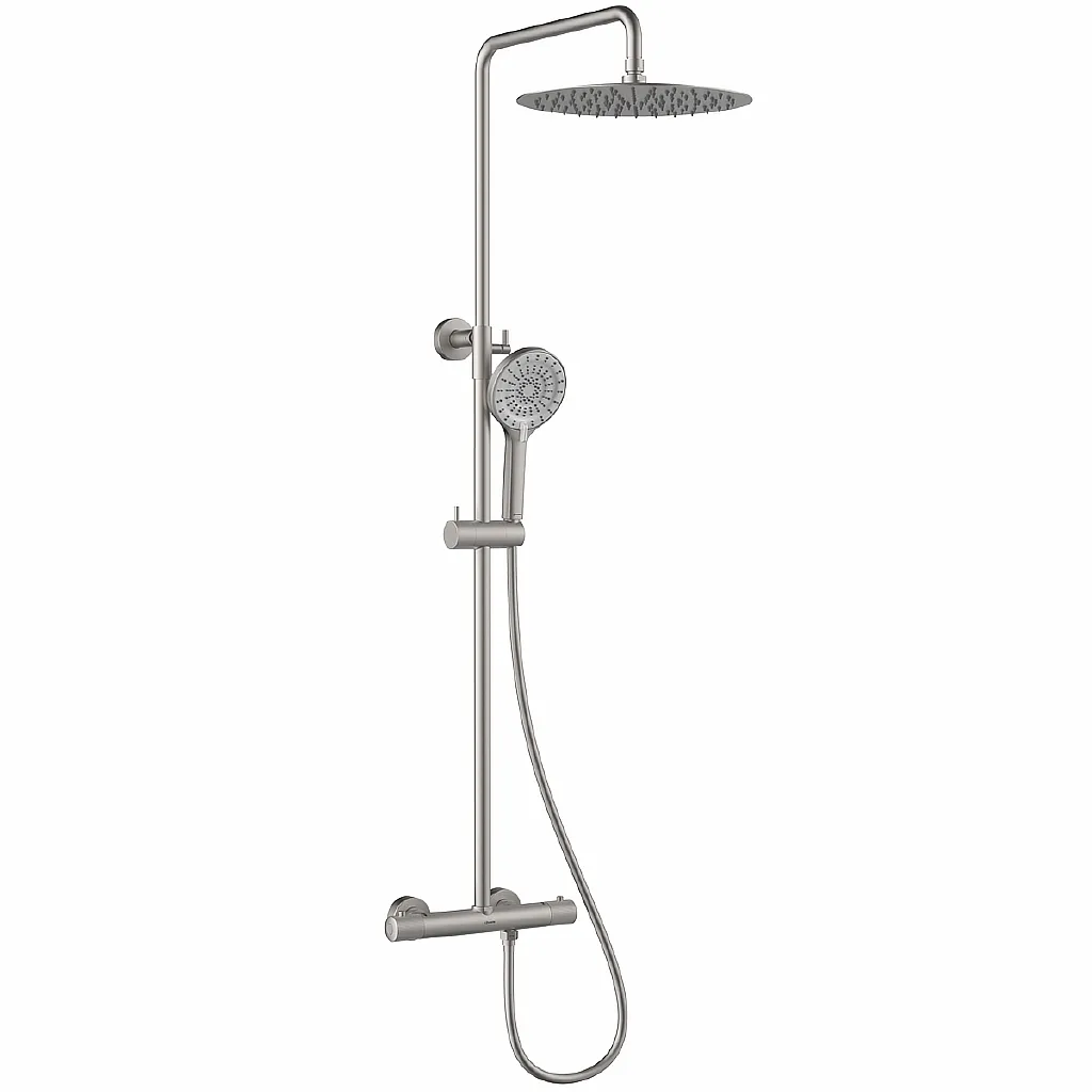 Смеситель термостатический для душа Lemark LMF-8045B-BN 