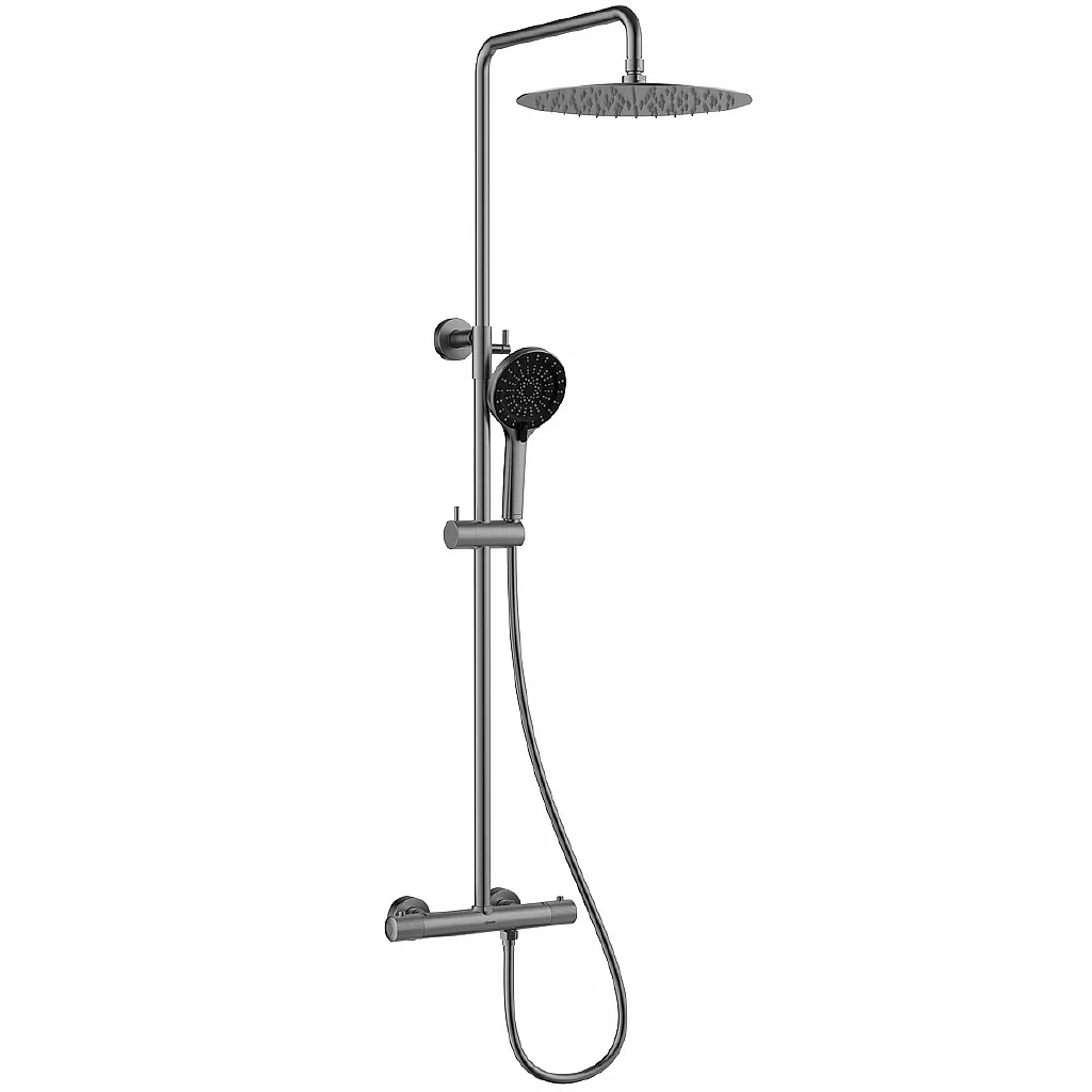 Смеситель термостатический для душа Lemark LMF-8045B-GM 