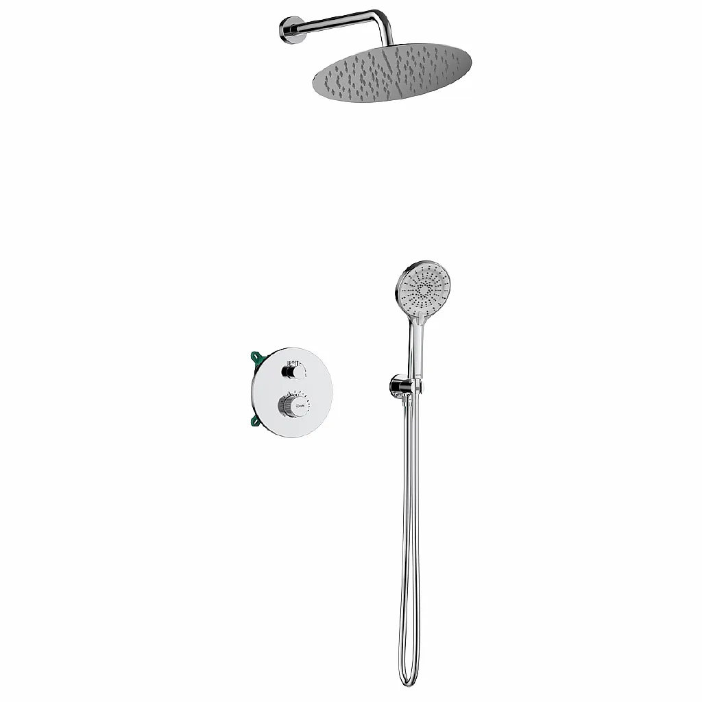 Смеситель термостатический для душа Lemark LMF-8065B-C 