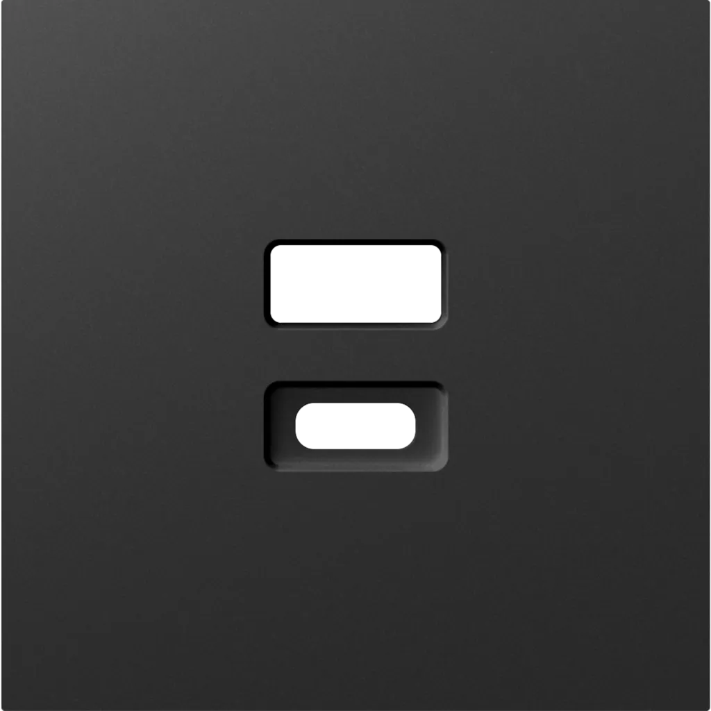 Donel A07 DE28630 матовый карбон накладка для розеток USB, серия DB