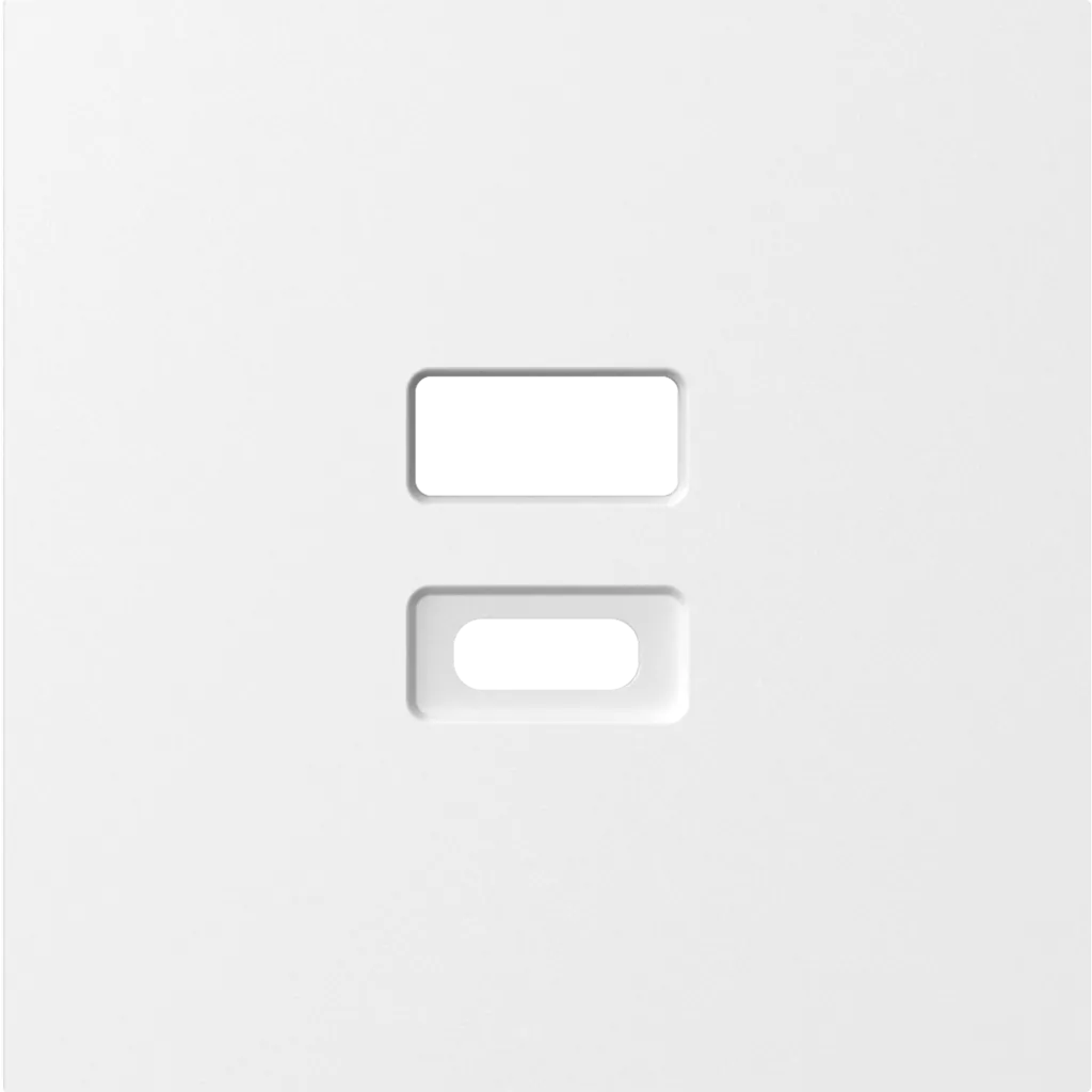 Donel A07 DE28633 матовый белый накладка для розеток USB, серия DB