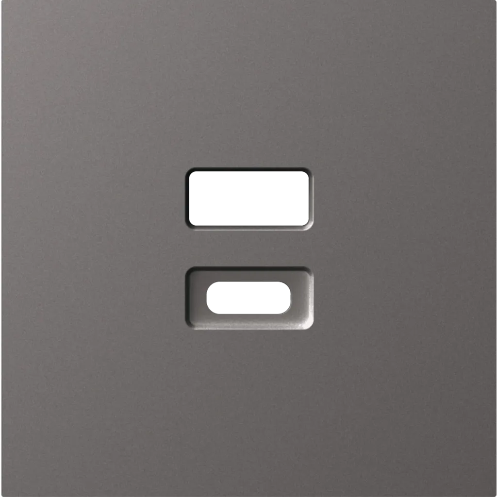 Donel A07 DE28645 матовый титан накладка для розеток USB, серия DB