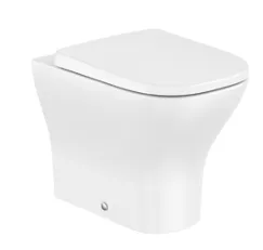 Унитаз напольный Roca Optica Vortex A347V15000 с двойным выпуском, приставной
