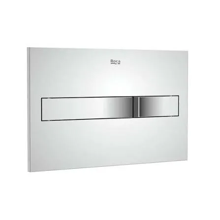Панель смыва Roca Duplo One A890196001, два режима смыва, PL-2, хром