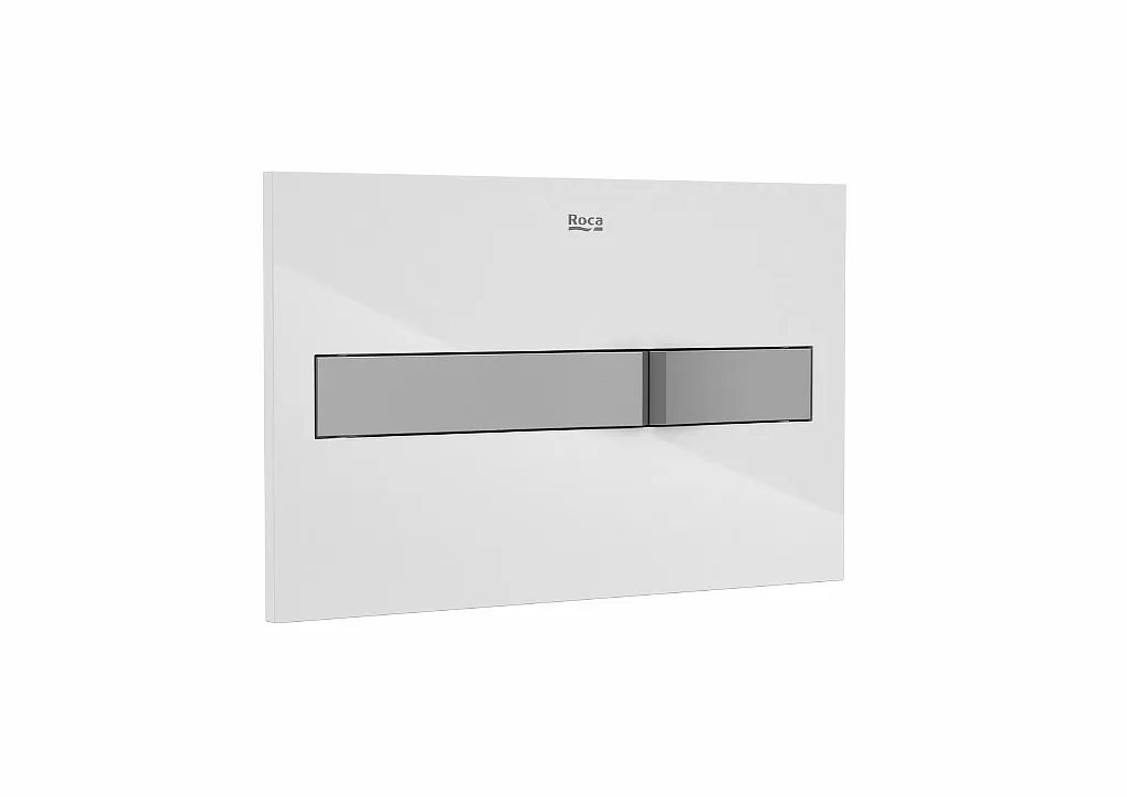 Панель смыва Roca Duplo One A890196005, два режима смыва, PL-2,  панель белая,
клавиши серые лакированные
лакированный