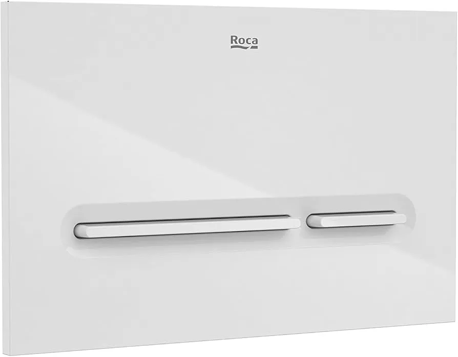 Панель смыва Roca Duplo One A890199000, два режима смыва, PL-5, белая