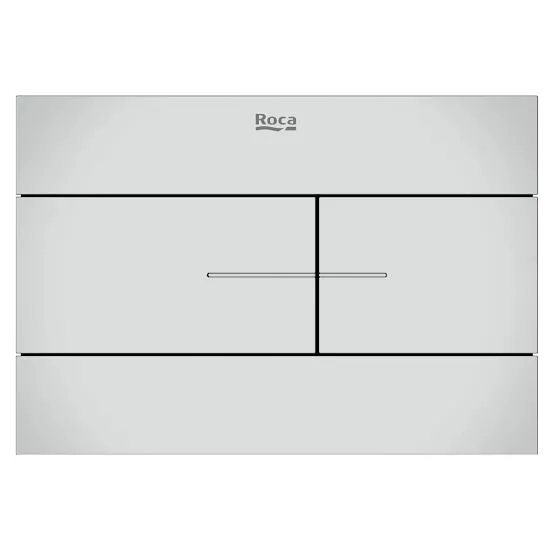 Панель смыва Roca Duplo S A890224301 PS2, два режима смыва, хром
Цвет: нержавеющая сталь
(серебряная кромка вокруг клавиш)