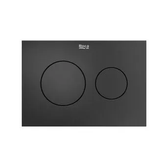 Панель смыва Roca Duplo S A8902233CN PS3, два режима смыва, черный титан