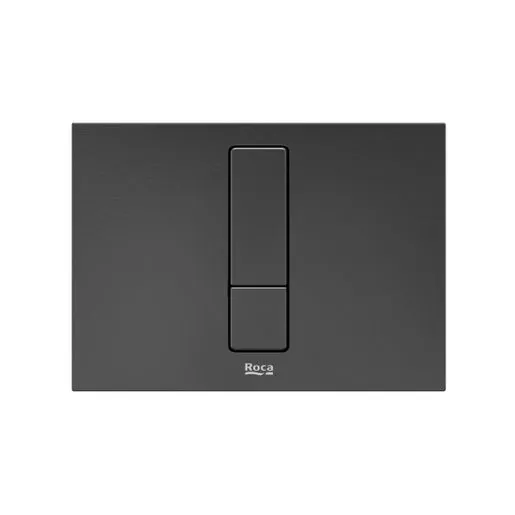 Панель смыва Roca Duplo S A8902213NM PS4, два режима смыва, брашированный
черный титан (металл)