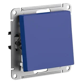Systeme Electric (Schneider Elecrtic) AtlasDesign SE ATN001111, Аквамарин Выключатель 1-клавишный,сх.1, 10АХ, механизм