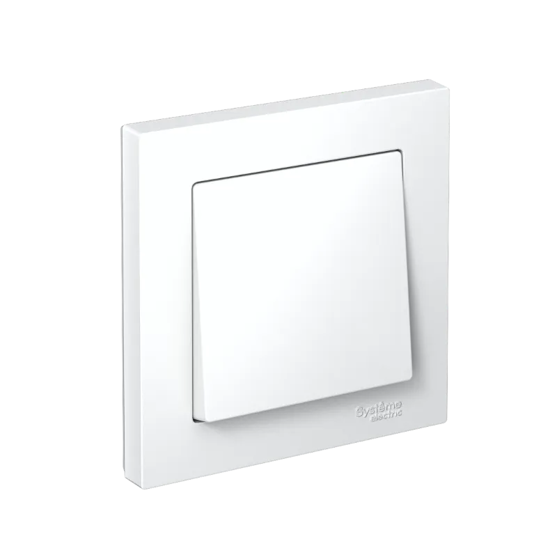 Systeme Electric (Schneider Elecrtic) AtlasDesign SE ATN001312, Лотос Выключатель 1-клавишный, сх.1, 10АХ, в сборе