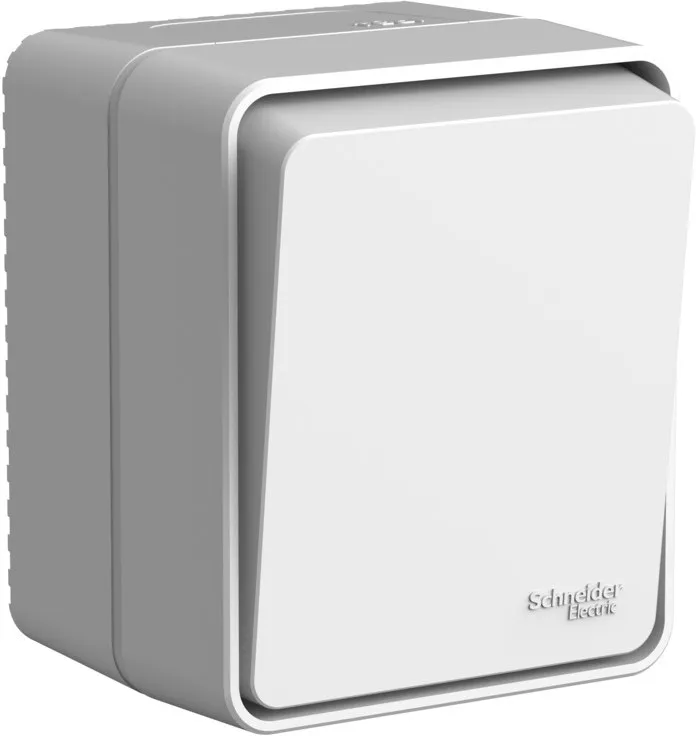 Systeme Electric (Schneider Elecrtic) AtlasDesign SE ATN543011, Profi54 Наруж Серый Выключатель 1-клавишный 10 АХ